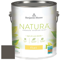 Benjamin Moore 512 Natura Interior Flat Finish матовая краска цвет 1547 Dragon's Breath