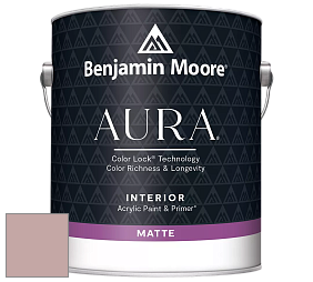 Benjamin Moore Aura 522 Interior Paint - Matte краска цвет 2102-50 Rose Bisque