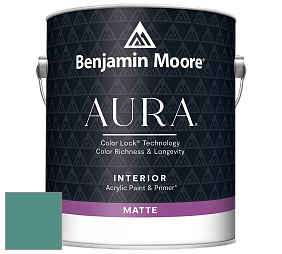 Benjamin Moore Aura 522 Interior Paint - Matte краска цвет NCS S 4030-B70G 