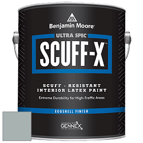 Benjamin Moore 485 Ultra Spec SCUFF-X Interior Eggshell Finish краска цвет 1586 Silver Mink