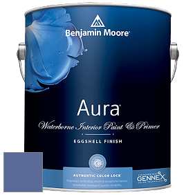 Benjamin Moore Aura 524 Waterborne Interior Eggshell Finish краска цвет NCS S 4040-R70B 