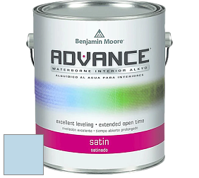 Benjamin Moore 792 Advance Interior Paint-Satin эмаль цвет 814 Jet Stream