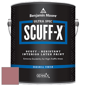 Benjamin Moore 485 Ultra Spec SCUFF-X Interior Eggshell Finish краска цвет 1280 Burgundy Rose