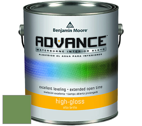 Benjamin Moore 794 Advance Interior Paint-High Gloss глянцевая алкидная эмаль цвет 553 Richmond Green
