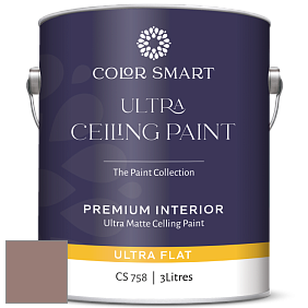 COLOR SMART CS 758 ULTRA CEILING PAINT ультраматовая краска цвет 2098-40 CafÃ© Ole
