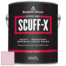 Benjamin Moore 486 Ultra Spec SCUFF-X Interior Satin Finish краска цвет 2082-60 Pink Innocence