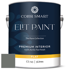 COLOR SMART CS 745 ELIT PAINT глубокоматовая моющаяся краска цвет 1581 Millstone Gray