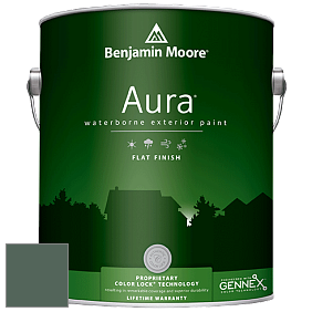 Benjamin Moore Aura 629 Waterborne Exterior Flat Finish краска цвет HC-135 BM HC-135