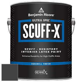 Benjamin Moore 485 Ultra Spec SCUFF-X Interior Eggshell Finish краска цвет 2117-10 Carbon Copy