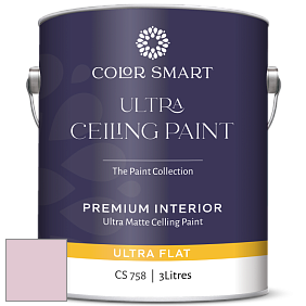 COLOR SMART CS 758 ULTRA CEILING PAINT ультраматовая краска цвет 2082-60 Pink Innocence