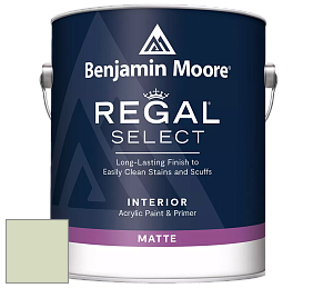 Benjamin Moore 548 IRegal Select Interior Paint - Matte краска цвет 429 Garland Green