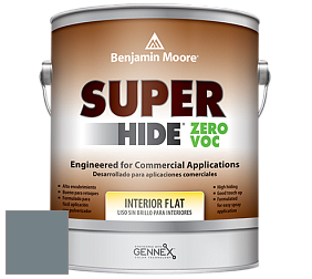 Benjamin Moore 355 Super Hide Zero Voc Interior Flat краска цвет AF-555 