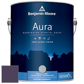 Benjamin Moore Aura 632 Waterborne Exterior Semi-Gloss Finish краска цвет 2071-10 Exotic Purple
