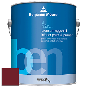 Benjamin Moore Ben W626 Premium Interior Latex Eggshell краска цвет RAL 3004 