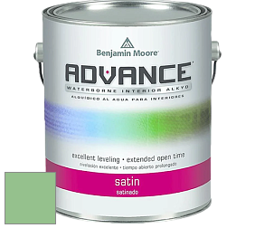 Benjamin Moore 792 Advance Interior Paint-Satin эмаль цвет 572 Branch Brook Green