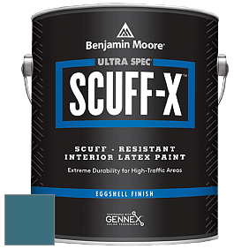 Benjamin Moore 485 Ultra Spec SCUFF-X Interior Eggshell Finish краска цвет 749 Bainbridge Blue