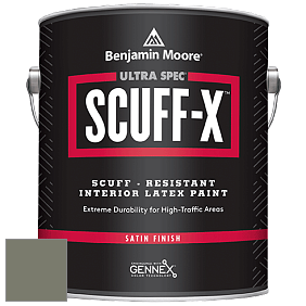 Benjamin Moore 486 Ultra Spec SCUFF-X Interior Satin Finish краска цвет RAL 7003 