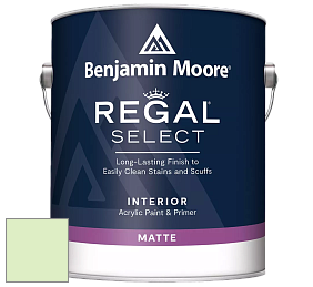 Benjamin Moore 548 IRegal Select Interior Paint - Matte краска цвет 2030-60 Celery Ice