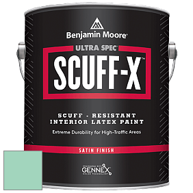Benjamin Moore 486 Ultra Spec SCUFF-X Interior Satin Finish краска цвет NCS S 1030-B90G 