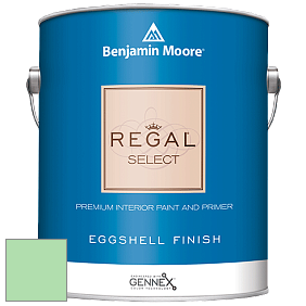 Benjamin Moore 549 Regal Select Waterborne Interior Eggshell Finish краска цвет 2033-50 Bud Green