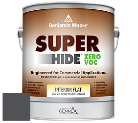 Benjamin Moore 355 Super Hide Zero Voc Interior Flat краска цвет 1617 Cheating Heart