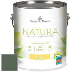 Benjamin Moore 512 Natura Interior Flat Finish матовая краска цвет 630 Martha's Vineyard
