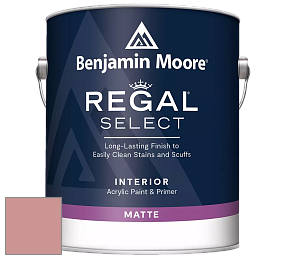 Benjamin Moore 548 IRegal Select Interior Paint - Matte краска цвет 2172-50 Bouquet Rose