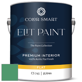 COLOR SMART CS 745 ELIT PAINT глубокоматовая моющаяся краска цвет 2038-30 Prairie Green
