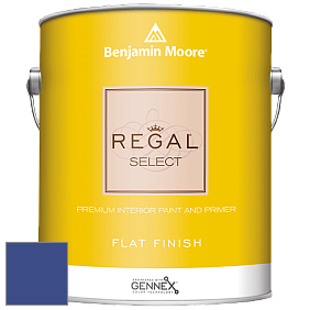 Benjamin Moore 547 Regal Select Waterborne Interior Flat Finish краска цвет NCS S 4055-R70B 