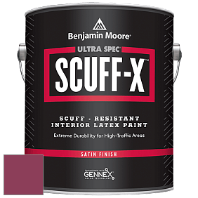 Benjamin Moore 486 Ultra Spec SCUFF-X Interior Satin Finish краска цвет NCS S 3060-R20B 