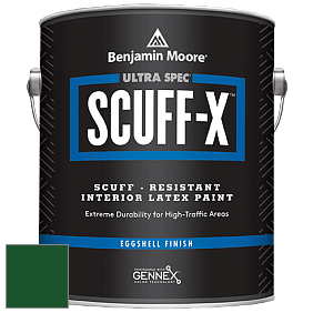 Benjamin Moore 485 Ultra Spec SCUFF-X Interior Eggshell Finish краска цвет RAL 6035 