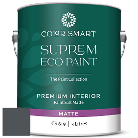 COLOR SMART CS 619 SUPREM ECO PAINT матовая краска цвет 1638 Midnight Blue