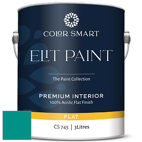 COLOR SMART CS 745 ELIT PAINT глубокоматовая моющаяся краска цвет 665 Gulf Shores