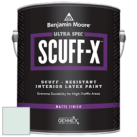 Benjamin Moore 484 Ultra Spec SCUFF-X Interior Matte Finish краска цвет 846 Come Sail Away