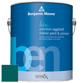 Benjamin Moore Ben W626 Premium Interior Latex Eggshell краска цвет NCS S 5540-B40G 