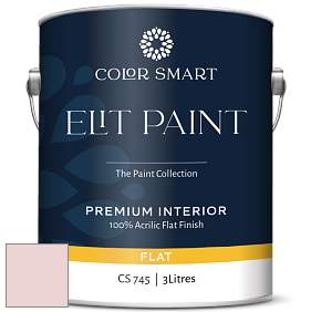 COLOR SMART CS 745 ELIT PAINT глубокоматовая моющаяся краска цвет 2093-60 Playful Pink