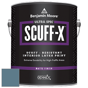 Benjamin Moore 484 Ultra Spec SCUFF-X Interior Matte Finish краска цвет AF-520 