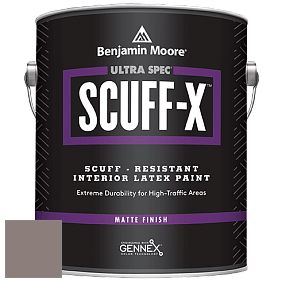 Benjamin Moore 484 Ultra Spec SCUFF-X Interior Matte Finish краска цвет 2109-40 Smoked Oyster