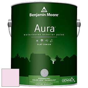 Benjamin Moore Aura 629 Waterborne Exterior Flat Finish краска цвет 2079-70 Candy Stripe