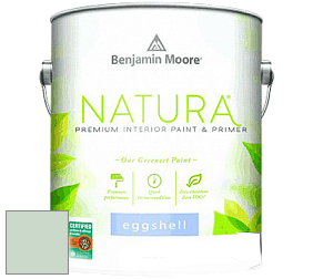 Benjamin Moore 513 Natura Interior Eggshell Finish краска с блеском цвет 625 Feather Green