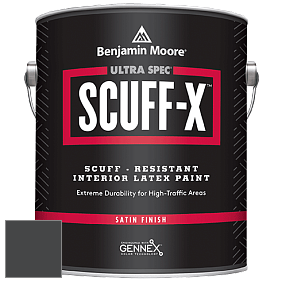 Benjamin Moore 486 Ultra Spec SCUFF-X Interior Satin Finish краска цвет 2127-10 Twilight Zone