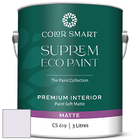 COLOR SMART CS 619 SUPREM ECO PAINT матовая краска цвет NCS S 0510-R50B 