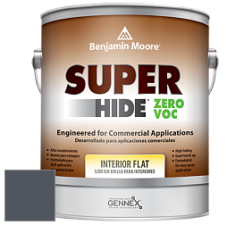 Benjamin Moore 355 Super Hide Zero Voc Interior Flat краска цвет AF-565 