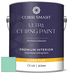 COLOR SMART CS 758 ULTRA CEILING PAINT ультраматовая краска цвет 591 Spring Fresh