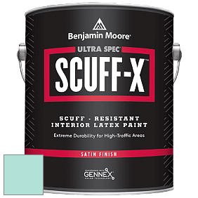 Benjamin Moore 486 Ultra Spec SCUFF-X Interior Satin Finish краска цвет 660 Oceanfront