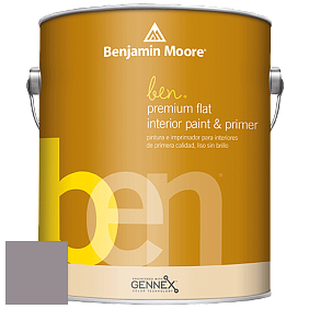 Benjamin Moore Ben W625 Premium Interior Latex Flat краска цвет 1454 Sleepy Hollow