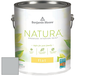 Benjamin Moore 512 Natura Interior Flat Finish матовая краска цвет AF-695 