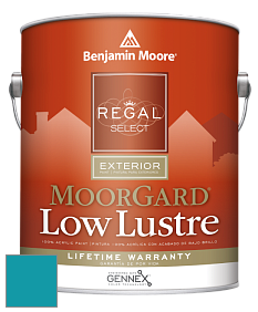 Benjamin Moore W103 Regal Select Exterior Paint-MoorGard Low Lustre Finish краска цвет 761 Meridian Blue