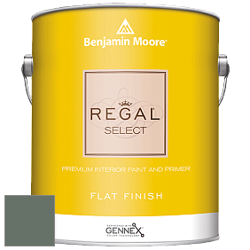 Benjamin Moore 547 Regal Select Waterborne Interior Flat Finish краска цвет 700 Enchanted Forest