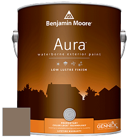 Benjamin Moore Aura 634 Waterborne Exterior Low Lustre Finish краска цвет 987 Buckhorn